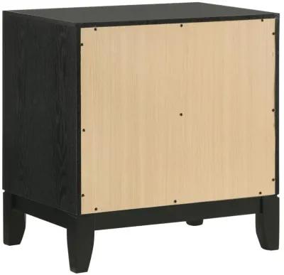 Valencia - 2-Drawer Nightstand - Black