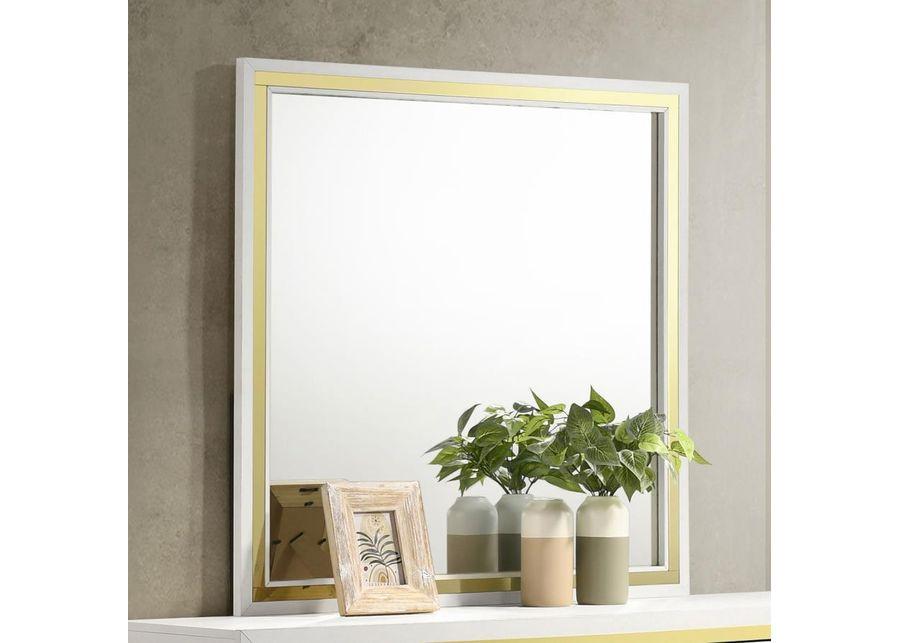 Lucia - Dresser Mirror - White