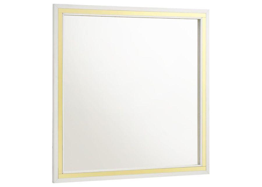 Lucia - Dresser Mirror - White