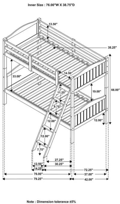 Arlo - Bunk Bed with Ladder