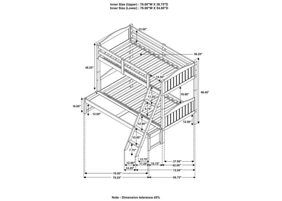 Arlo - Bunk Bed with Ladder