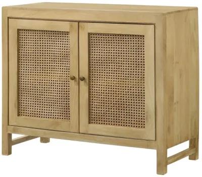 Zamora - Woven Cane Doors Accent Cabinet