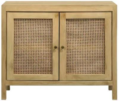 Zamora - Woven Cane Doors Accent Cabinet