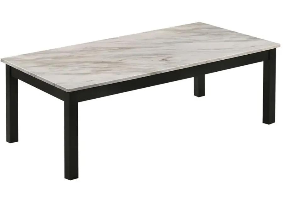 Bates - Faux Marble 3-Piece Occasional Table Set