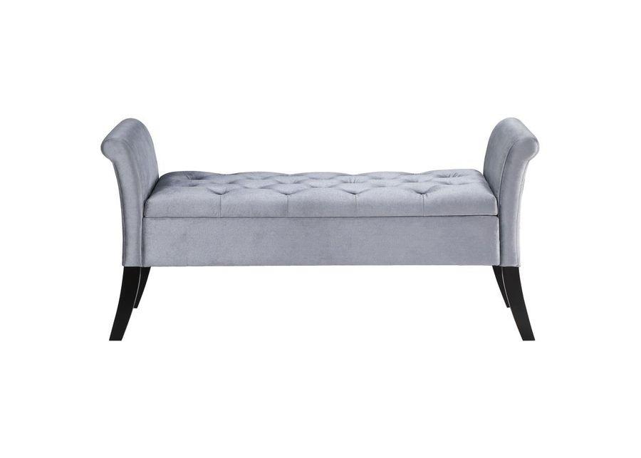 Farrah - Upholstered Rolled Arms Storage Bench