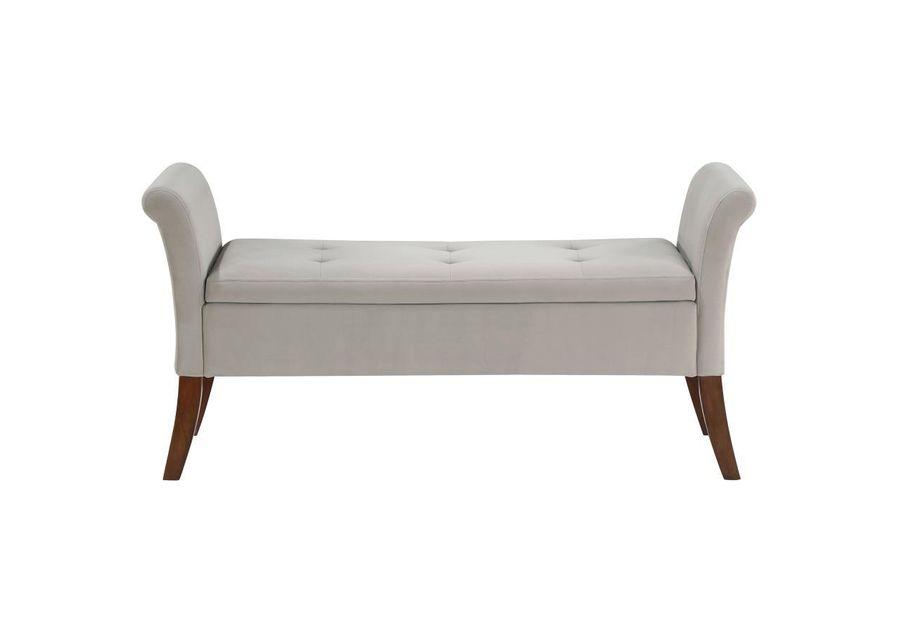 Farrah - Upholstered Rolled Arms Storage Bench