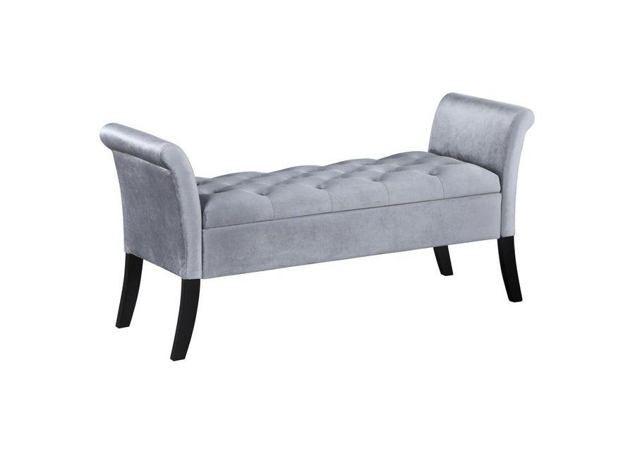 Farrah - Upholstered Rolled Arms Storage Bench