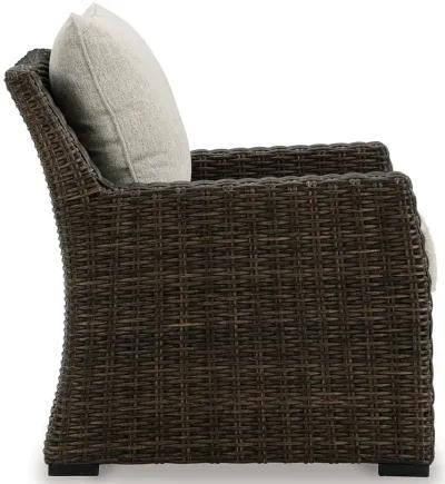 Brook Ranch - Brown - Lounge Chair With Cushion