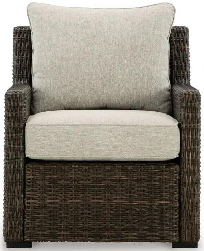 Brook Ranch - Brown - Lounge Chair With Cushion