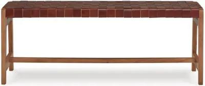 Lemmund - Natural / Brown - Accent Bench