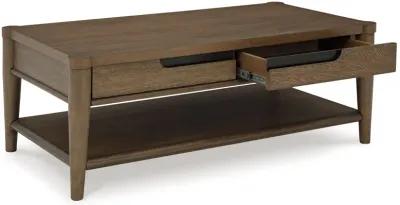 Roanhowe - Brown - Rectangular Cocktail Table