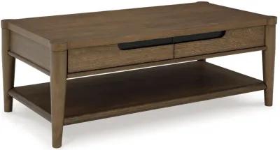 Roanhowe - Brown - Rectangular Cocktail Table