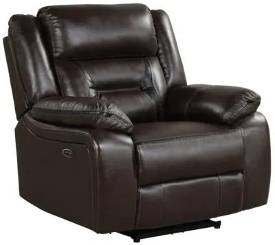 3 Piece Living Room Set: Power Reclining Sofa, Power Reclining Chair, Stationary Loveseat