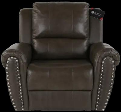 Power Recliner Chair- Top Grain Leather