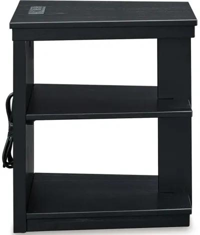 Winbardi - Black - Chair Side End Table