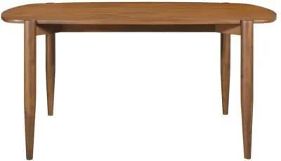 Dortch - Oval Solid Wood Dining Table - Walnut