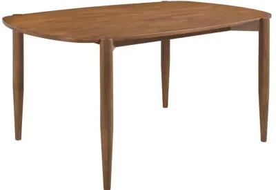 Dortch - Oval Solid Wood Dining Table - Walnut