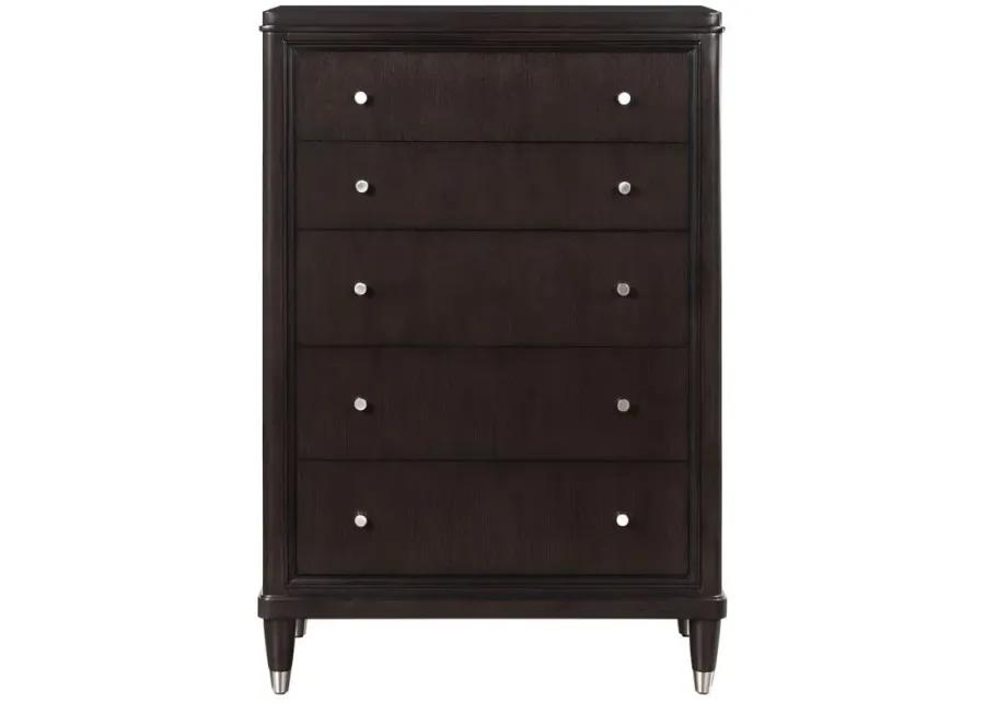 Emberlyn - 5-Drawer Bedroom Chest - Brown