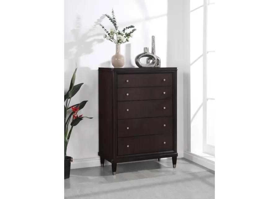 Emberlyn - 5-Drawer Bedroom Chest - Brown