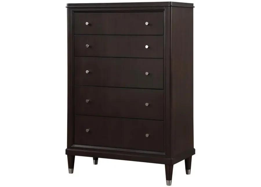 Emberlyn - 5-Drawer Bedroom Chest - Brown