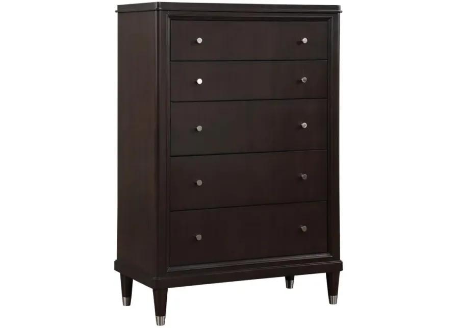 Emberlyn - 5-Drawer Bedroom Chest - Brown