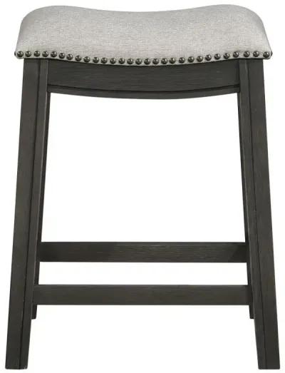 Elliston - Backless Counter Stool (Set of 2) - Dark Gray