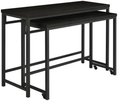 Hawes - 4 Piece Multipurpose Counter Height Table Set - Black