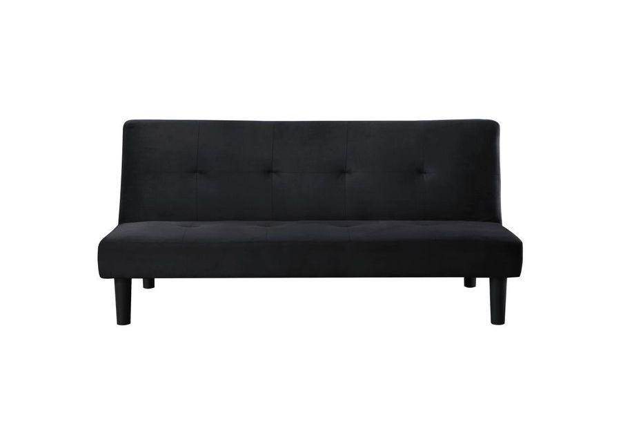 Stanford - Multipurpose Upholstered Tufted Convertible Sofa Bed - Black