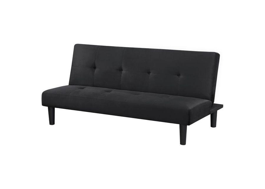 Stanford - Multipurpose Upholstered Tufted Convertible Sofa Bed - Black