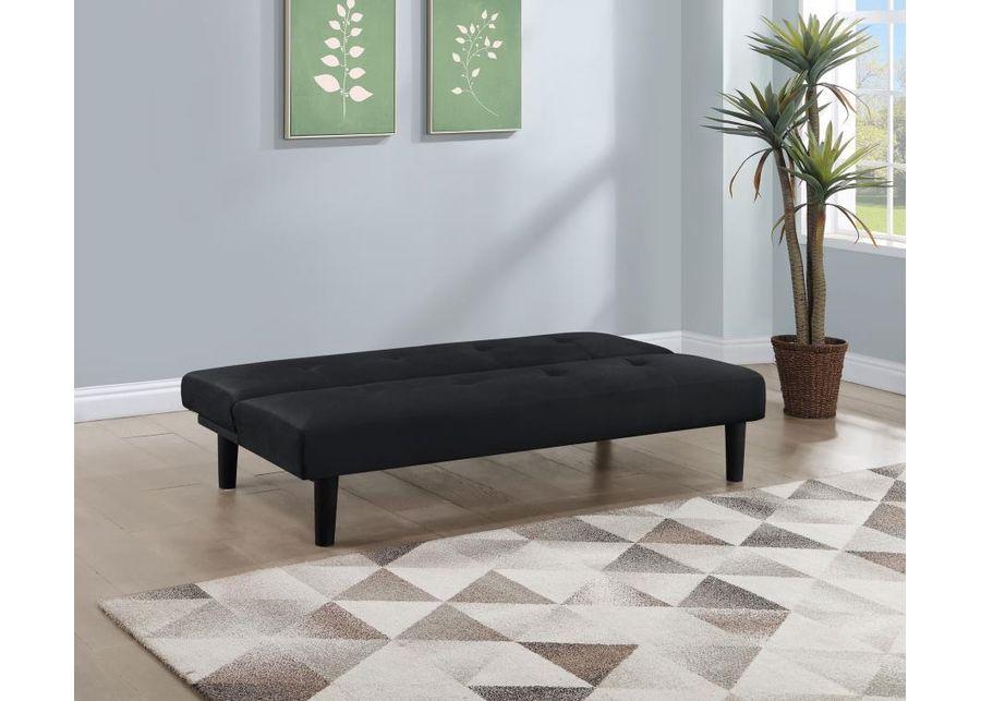 Stanford - Multipurpose Upholstered Tufted Convertible Sofa Bed - Black