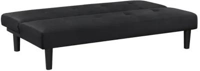 Stanford - Upholstered Tufted Convertible Sofa Bed - Black