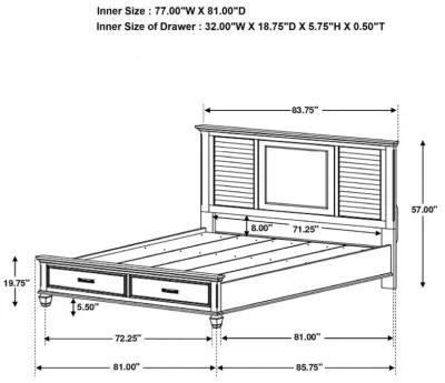 Franco - Storage Bedroom Set