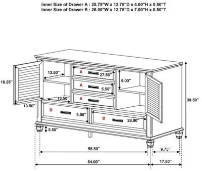 Franco - Storage Bedroom Set