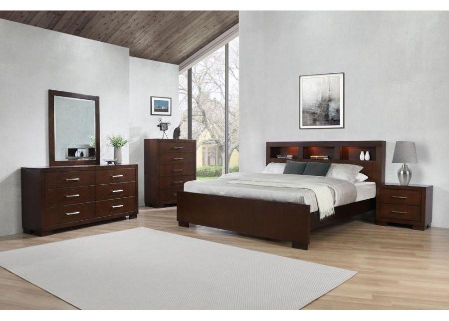 Jessica - Bed with Storage Headboard