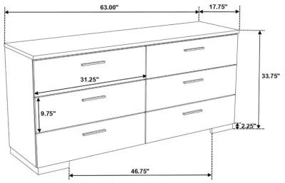 Felicity - Contemporary Panel Bed Bedroom Set