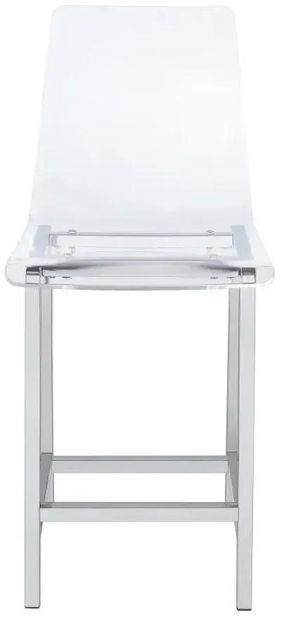 Juelia - Chrome Stools (Set of 2)