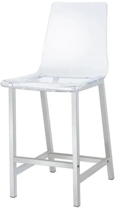 Juelia - Chrome Stools (Set of 2)