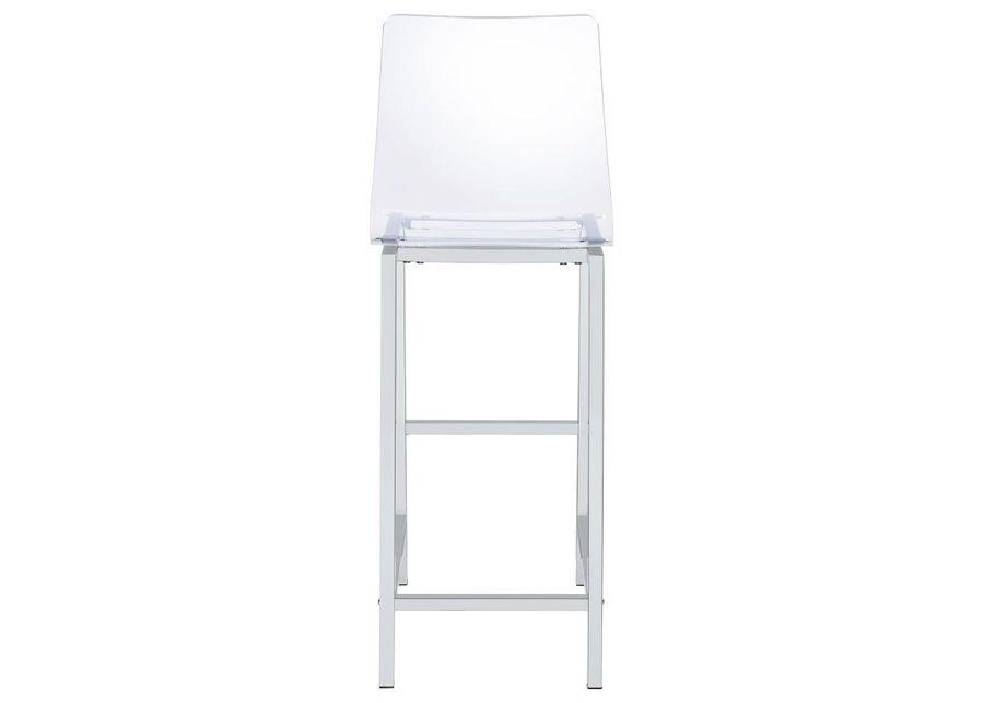 Juelia - Chrome Stools (Set of 2)