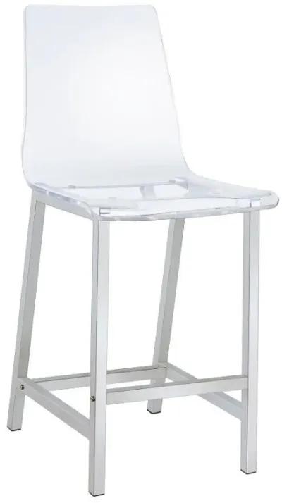 Juelia - Chrome Stools (Set of 2)