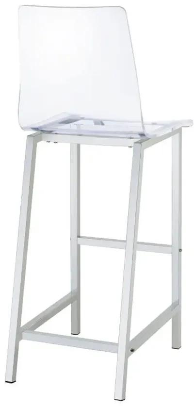 Juelia - Chrome Stools (Set of 2)