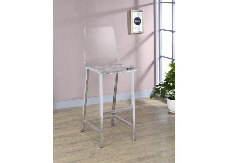 Juelia - Chrome Stools (Set of 2)