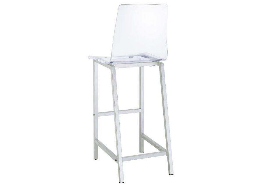 Juelia - Chrome Stools (Set of 2)