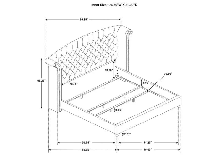 Melody - Tufted Upholstered Bedroom Set