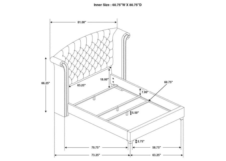 Melody - Tufted Upholstered Bedroom Set