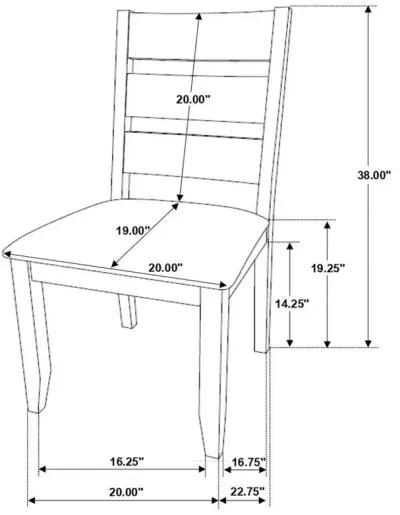 Alston - Rustic Trestle Dining Room Set