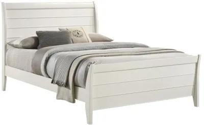 Selena - Sleigh Platform Bed