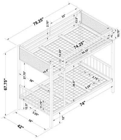 Meyers - Metal Bunk Bed