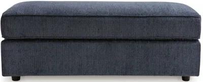 Albar Place - Cobalt - Oversized Accent Ottoman