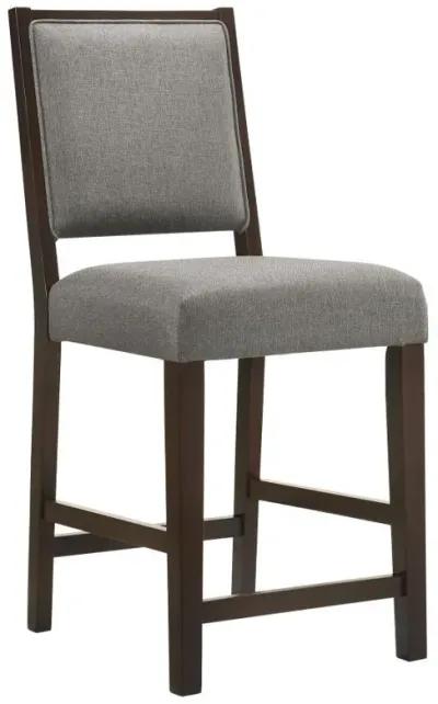 Bedford - Upholstered Open Back Bar Stools With Footrest (Set of 2)