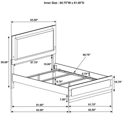 Caraway - Bedroom Set With LED Headboard